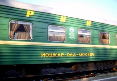 В новогодние праздники движение поездов Йошкар-Ола – Москва участится
