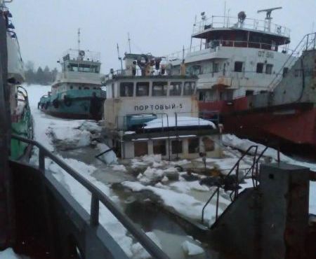 На Волге затонул теплоход «Портовый-5» На Волге затонул теплоход «Портовый-5»