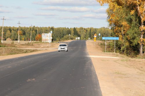 Четырехкилометровый участок дороги в Марий Эл был отремонтирован за 53 млн. рублей