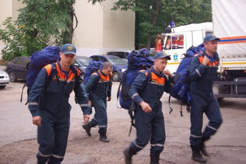 Сотрудники МЧС, тушившие пожар в Мордовском заповеднике, вернулись в Марий Эл