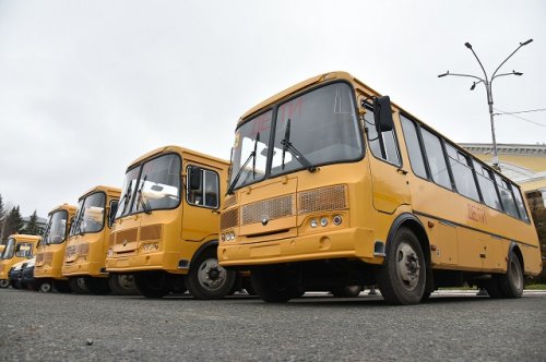 В Марий Эл поступили новые автобусы для образовательных учреждений республики