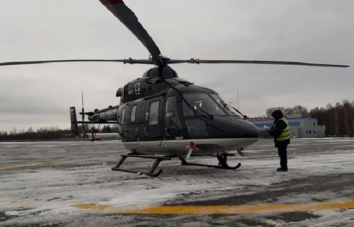 Аэропорт Йошкар-Олы стал местом дислокации санитарного вертолёта Ансат
