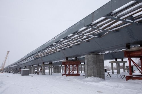Проезд по новому мосту через Малую Кокшагу в створе улиц Кирова и Строителей будет открыт уже летом