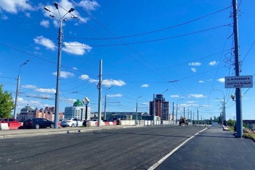 Транспортное движение по Центральному мосту в Йошкар-Оле будет полностью возобновлено уже в субботу