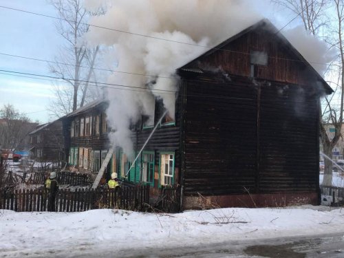 Ещё один барак сгорел в городе Волжске