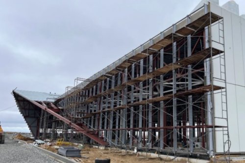 Здание нового пассажирского терминала уже возведено в аэропорту Йошкар-Олы