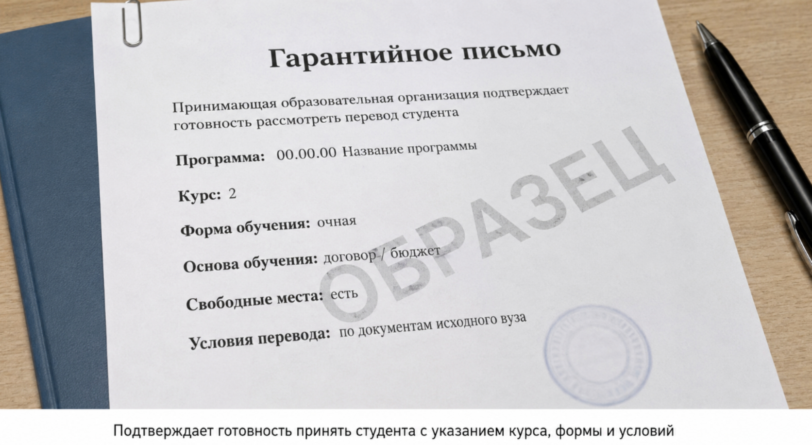 Рис: Образец гарантийного письма от принимающей организации о готовности рассмотреть перевод студента Рис: Образец гарантийного письма от принимающей организации о готовности рассмотреть перевод студента